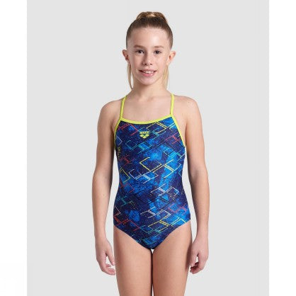 GIRL S DALY SWIMSUIT LIGHT DROP BA