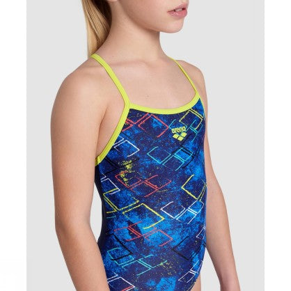 GIRL S DALY SWIMSUIT LIGHT DROP BA