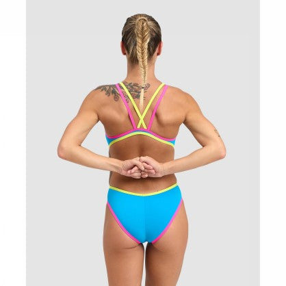 W ARENA ONE DOUBLE CROSS BACK ONE PIECE