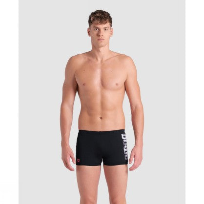 Mens Arena Airbrush Graphic Swim Short