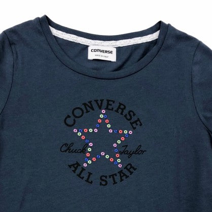 TSHIRT SS CREW CT BIG EYELETS