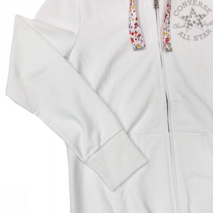 FLEECE FZ HOOD JKT CT BIG EYELETS