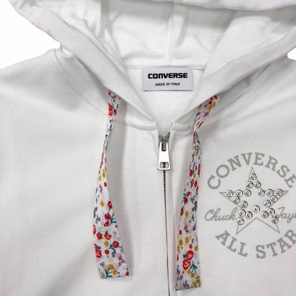 FLEECE FZ HOOD JKT CT BIG EYELETS