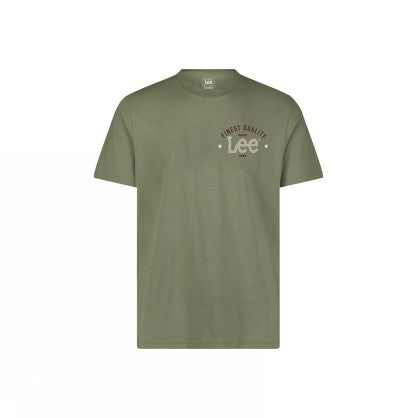BIG LOGO TEE OLIVE GROVE