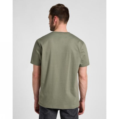 BIG LOGO TEE OLIVE GROVE