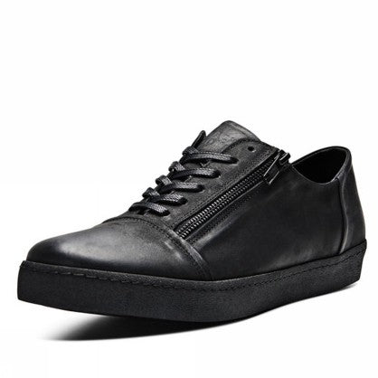 EDDIE LEATHER ZIP LOW