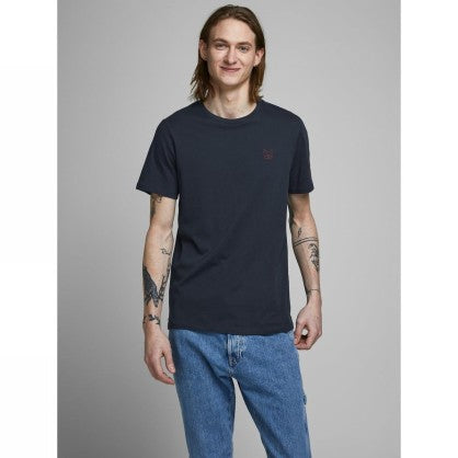 JJEDENIM LOGO TEE SS O-NECK