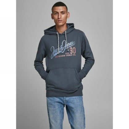 JJ30JACK PRINT SWEAT HOOD LS