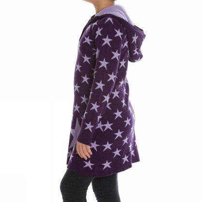 WOOL KIDS KNIT LS DRESS