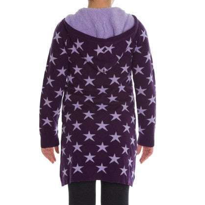 WOOL KIDS KNIT LS DRESS
