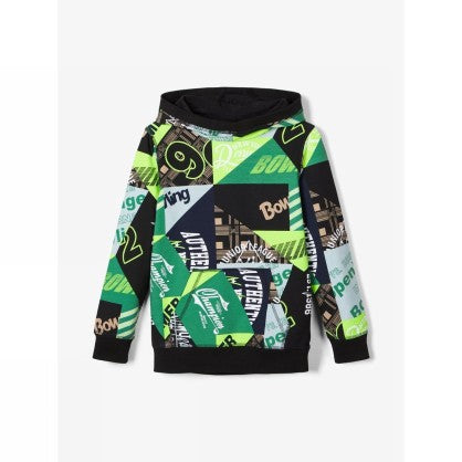 TOBIAS LS SWEAT BRU W HOOD
