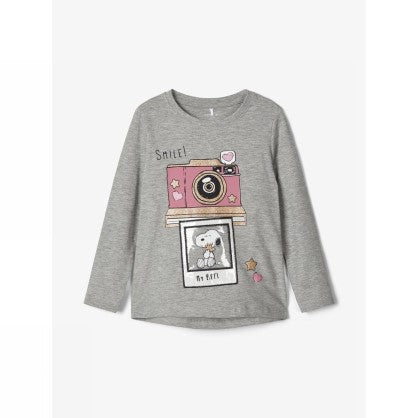 NMFSNOOPY PAISLEY LS TOP LIC