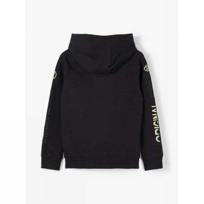 NKMBARAS LS SWEAT CARD W HOOD