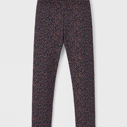 NMFDAVINA AOP SWE LEGGING BRU O