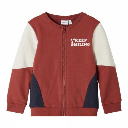 NMFLORI SWEAT CARD BRU