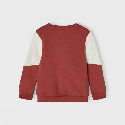 NMFLORI SWEAT CARD BRU
