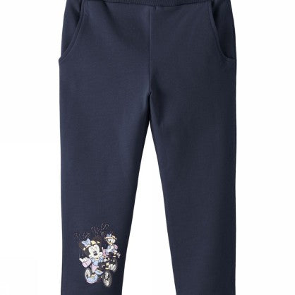 NMFABRA MINNIE SWE PANT BRU WDI