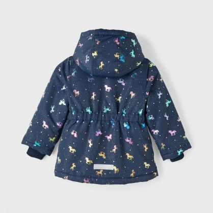 NMFMAXI JACKET FOIL AOP