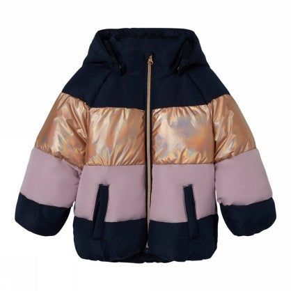 NMFMILLE PUFFER JACKET BLOCK FOIL