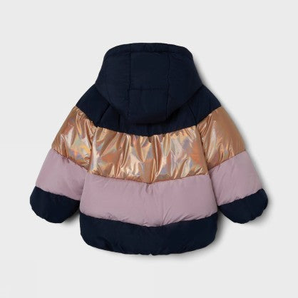 NMFMILLE PUFFER JACKET BLOCK FOIL