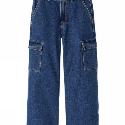 NKFROSE HW WIDE CARGO JEANS 6190-BS