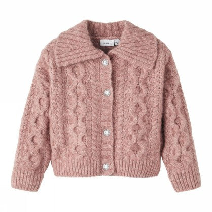 NMFOHALLI LS SHORT KNIT CARD