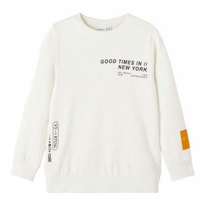 NKMOPILEN LS SWEAT BRU