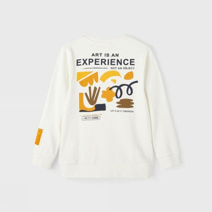 NKMOPILEN LS SWEAT BRU