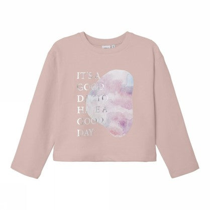 NKFBALISSE LS SHORT LOOSE SWEAT UNB