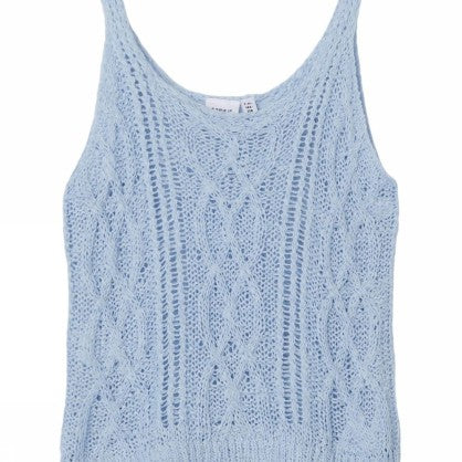 NKFFIONI SHORT KNIT STRAP TOP
