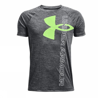 UA TECH SPLIT LOGO HYBRID SS