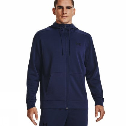 UA ARMOUR FLEECE FZ HOODIE