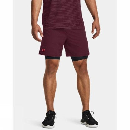 UA VANISH WOVEN 6IN SHORTS