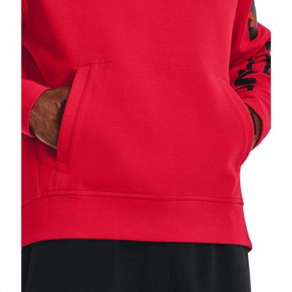 UA SUMMIT KNIT GRAPHIC CREW