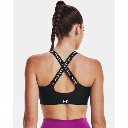 UA INFINITY HIGH BRA ZIP