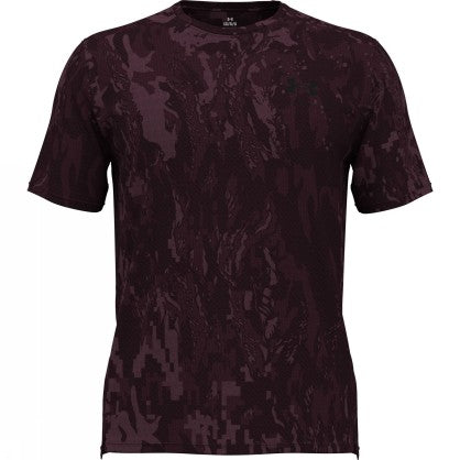 UA TECH VENT JACQUARD SS