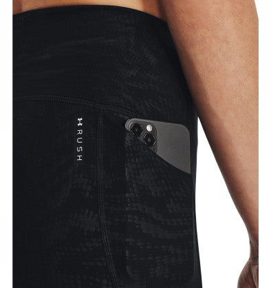 UA RUSH LEGGING EMBOSS PERF