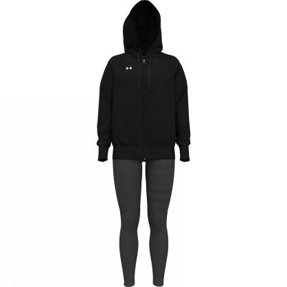 UA RIVAL FLEECE FZ HOODIE