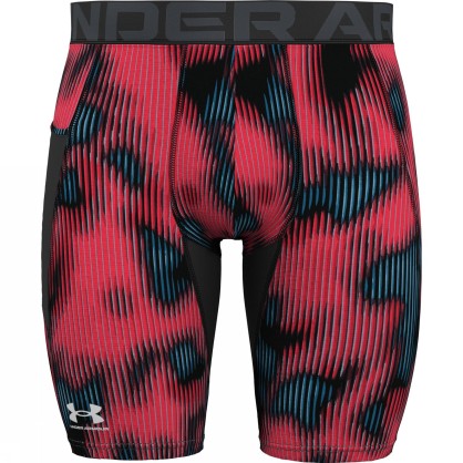 UA HG PRTD LONG SHORTS