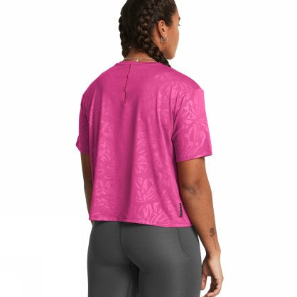 RUSH ENERGY EMBOSS CROP SS