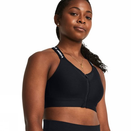 UA INFINITY HIGH ZIP 2.0 BRA