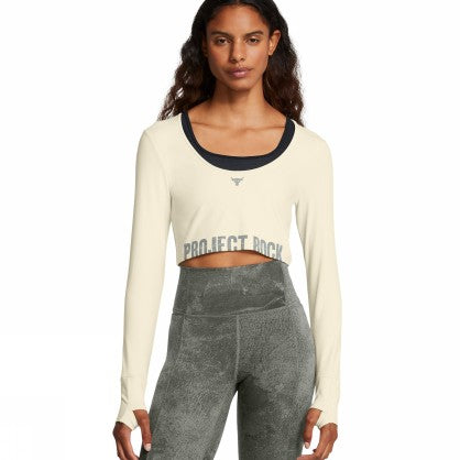 PJT RCK W LG LS WORKOUT TOP