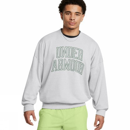 UA ICON HWT TERRY OS CREW