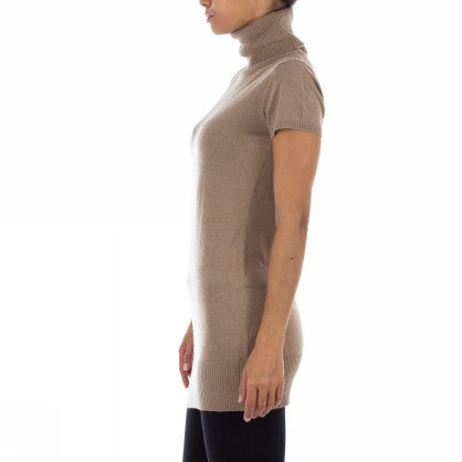 MIMI SHORT SS ROLL NECK
