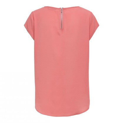 ONLVIC S/S SOLID TOP WVN