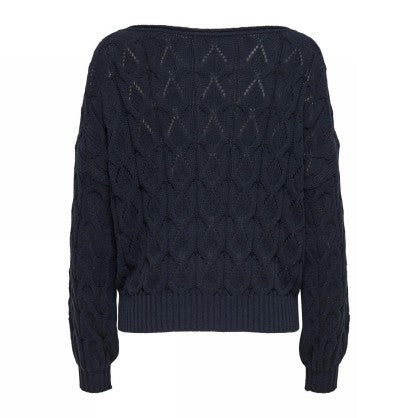 ONLFBRYNN L/S STRUCTURE PULLOVER CC KNT