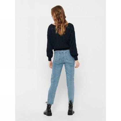 ONLFBRYNN L/S STRUCTURE PULLOVER CC KNT