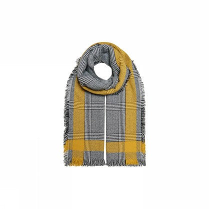 ONLHILDE CHECK WOVEN SCARF