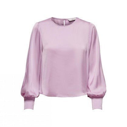 ONLRUBY LIFE SATIN DNM BLOUSE BIN