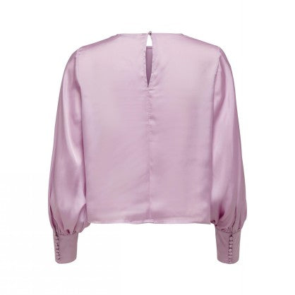 ONLRUBY LIFE SATIN DNM BLOUSE BIN